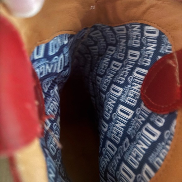 Dingo Lady's Night Pointed Toe Fringe Boots NWT - Picture 5 of 6